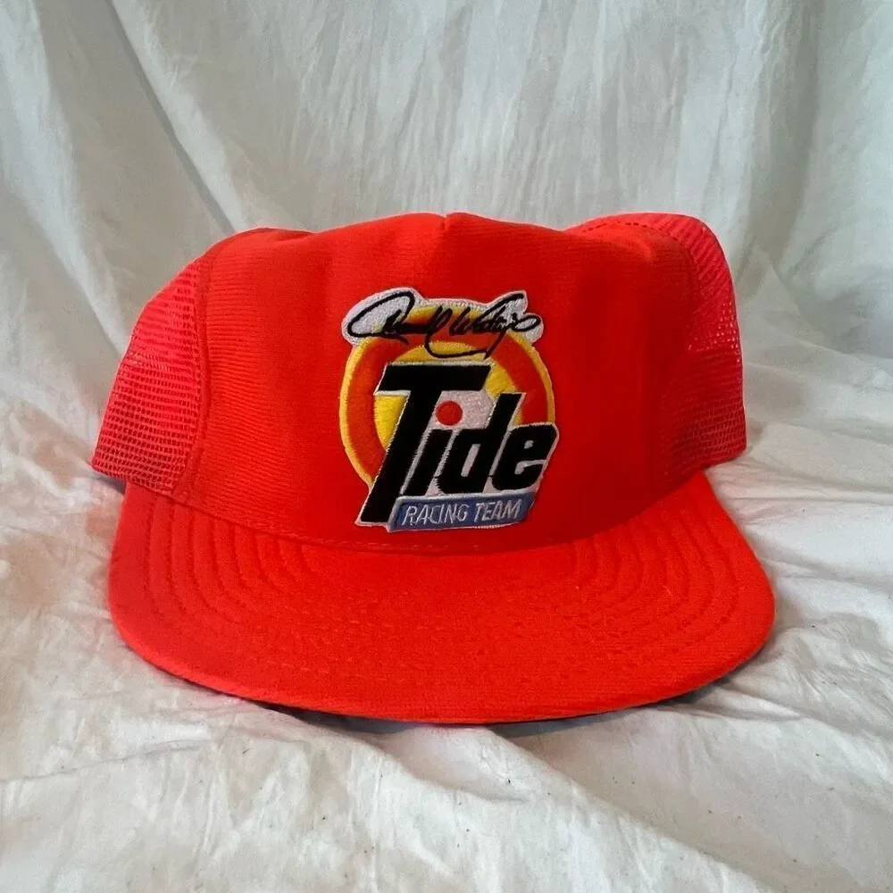 Eagle Ridge Men's Red Tide Racing Team 5 Panel Snapback Trucker Hat Adjustable - Picture 1 of 8